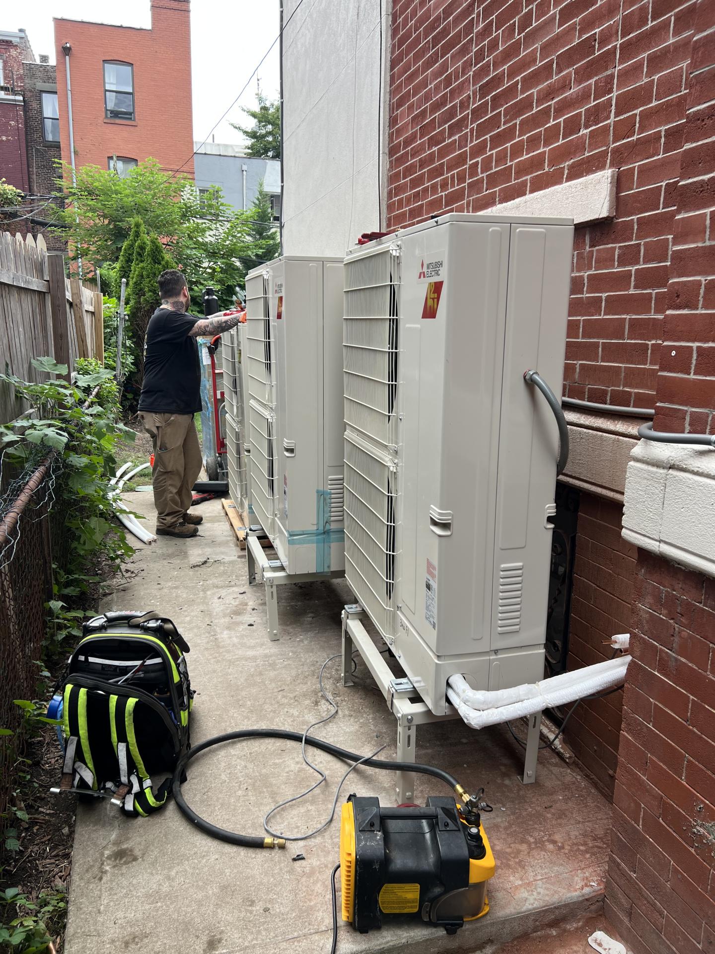 Advanced HVAC Upgrade: Central AC Mitsubishi Systems Installation in Brooklyn, NY