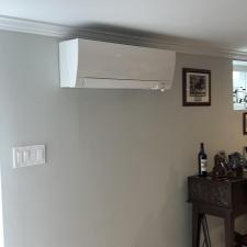 Enhancing-Comfort-and-Climate-Control-Mitsubishi-Single-Zone-Hyper-Heat-Ductless-Mini-Split-Installation-in-Floral-Park-NY 0